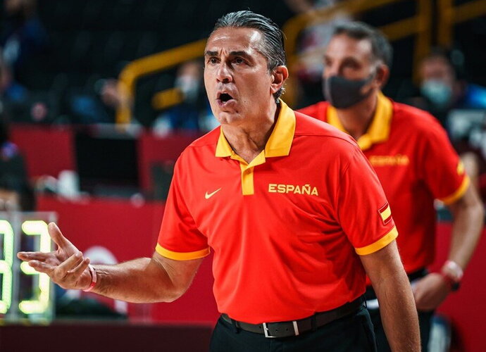 S.Scariolo vilioja Europos taurės favoritai (FIBA nuotr.)