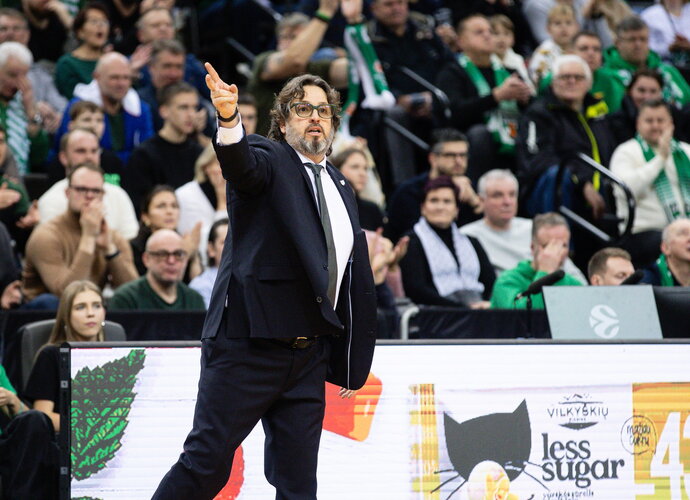 A.Trinchieri auklėtinių laukia ASVEL iššūkis (BNS nuotr.)