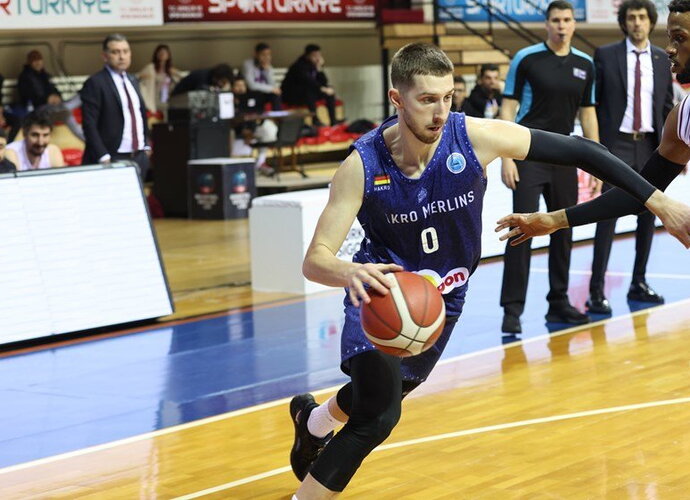 A.Mikalauskas ženkliai prisidėjo prie pergalės (FIBA Europe nuotr.)