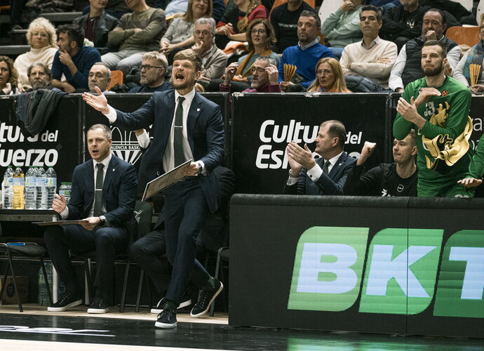 T.Sabonis kalbėjo apie A.Trinchieri pokyčius (Žalgirio nuotr.)