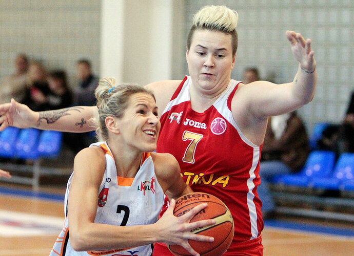 M.Solopova rungtyniavo galingai (Foto: Augustas Didžgalvis)