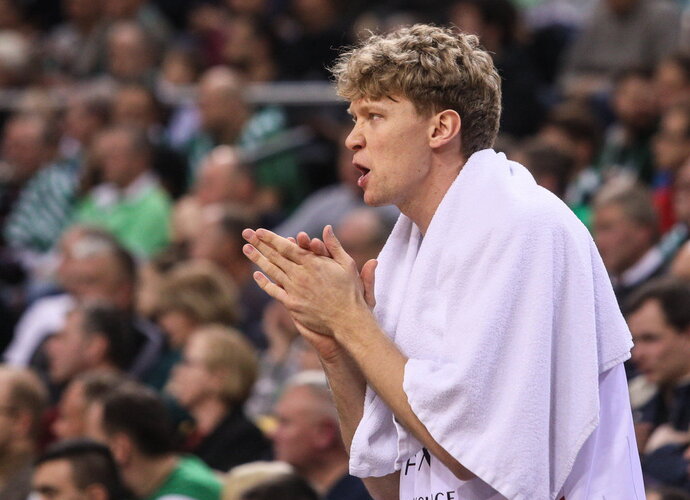 M.Kuzminskas sužaidė vieną iš geriausių sezono mačų (BNS nuotr.)