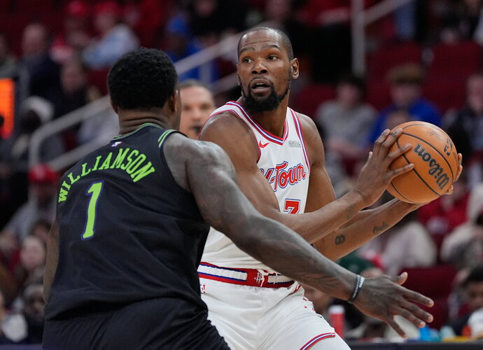 K.Durantas kyla NBA legendų sąraše (Scanpix nuotr.)