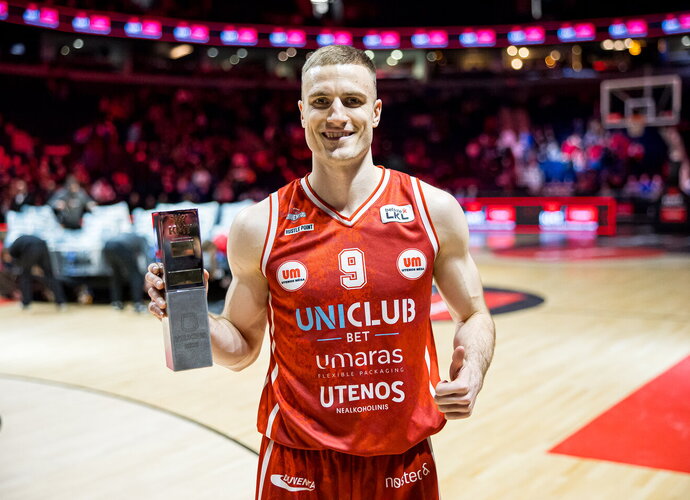 L.Beliauskas triumfavo („Betsafe-LKL“ nuotr.)