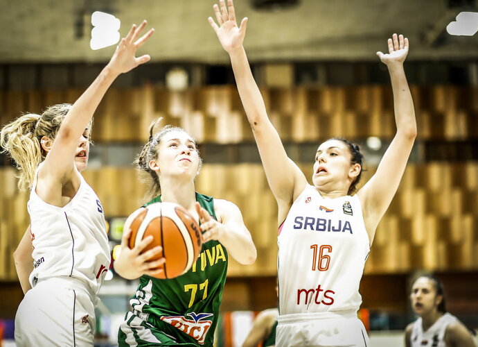 A.Miknaitė buvo rezultatyvi (FIBA Europe nuotr.)