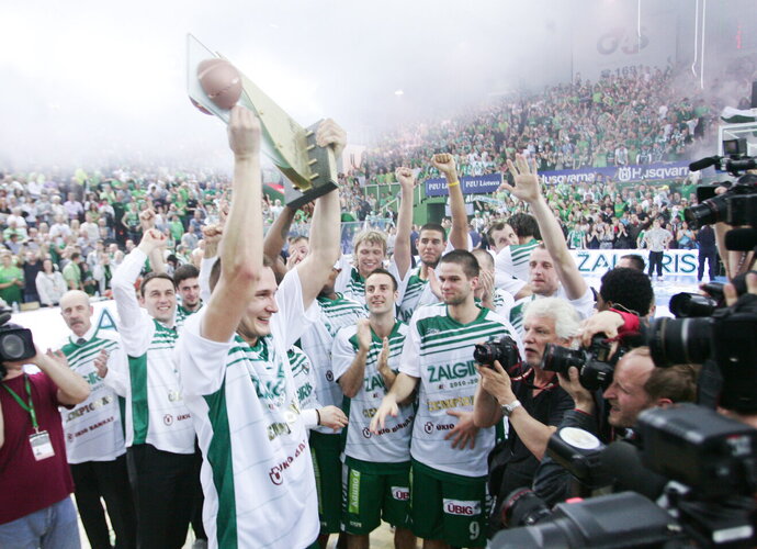 „Žalgiris“ 2011 m. skynė pergales (BNS nuotr.)