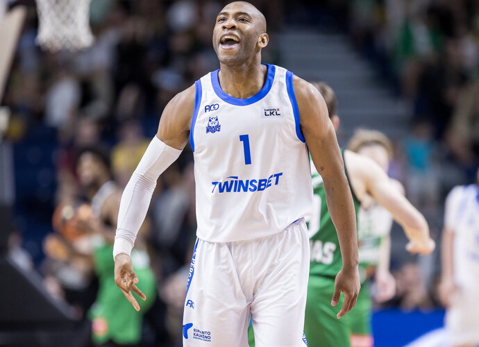 R.Sulaimonas triumfuoja („Betsafe-LKL“ nuotr.)