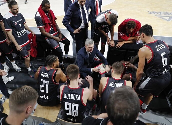 „Brose Bamberg“ trečiadienį kovos prieš „Lietkabelį“ (FIBA Europe nuotr.)