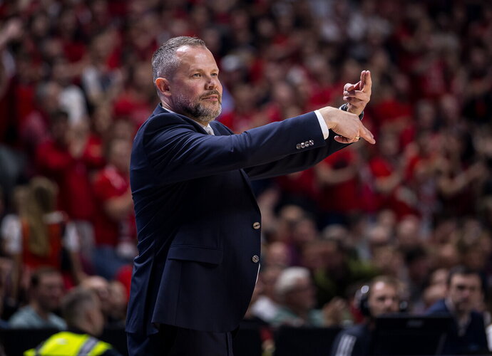G.Žibėnas apžvelgė rungtynes (Foto: Rokas Lukoševičius)