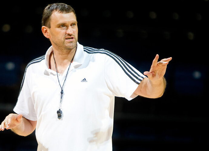 M.Budzinauskas papasakojo apie Panevėžio klubą (Foto: Augustas Didžgalvis)