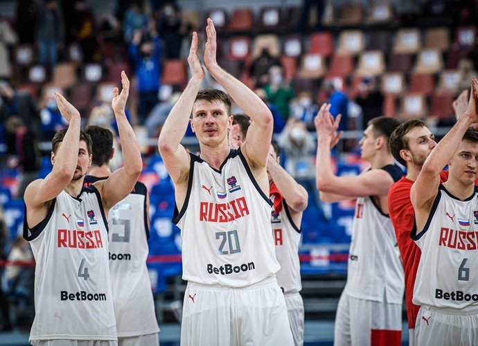 Rusija iškovojo užtikrintą pergalę (FIBA Europe nuotr.)