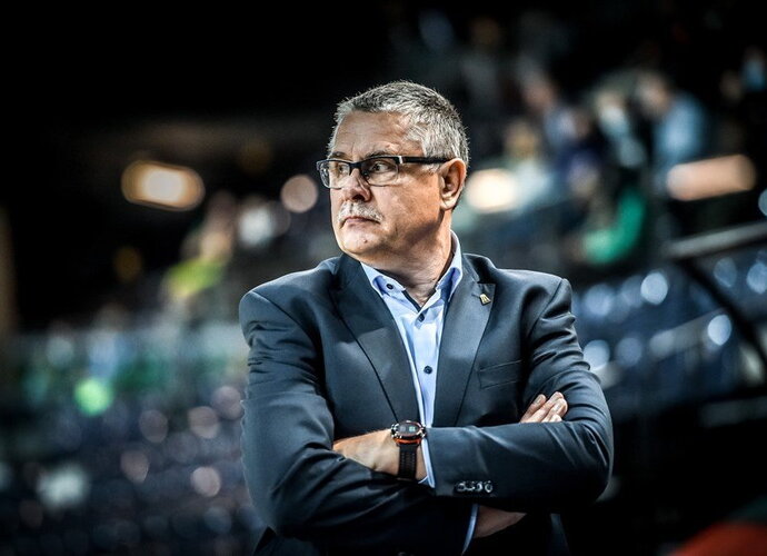R.Grigas treniruos NKL klubą  (FIBA nuotr.)