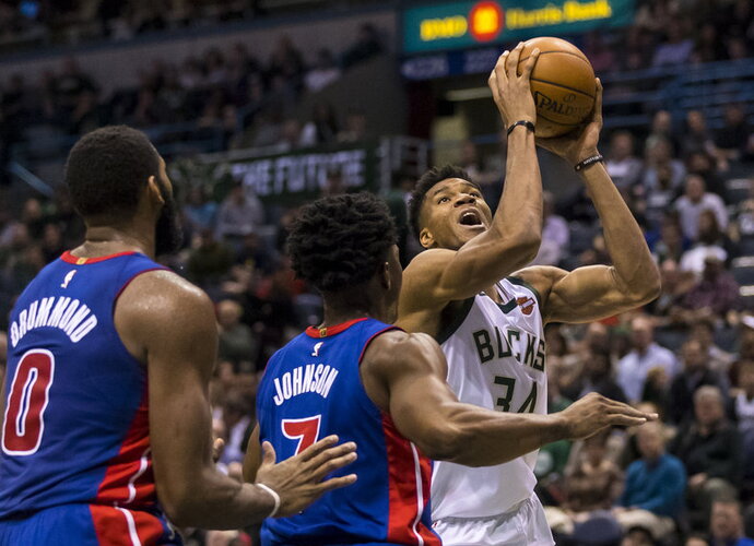 G.Antetokounmpo suėjo 23-eji (Scanpix nuotr.)