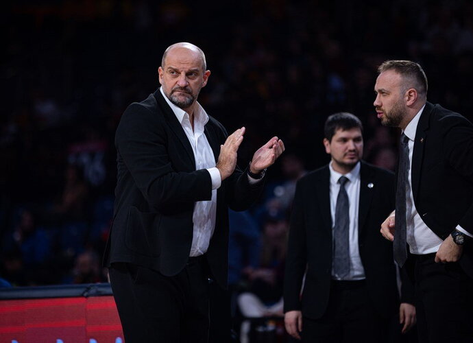 Z.Mitrovičius darbuosis Liublianoje (FIBA nuotr.)