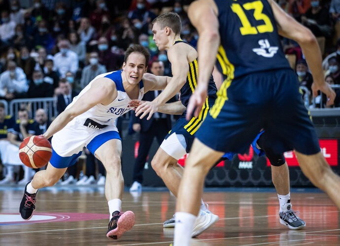 K.Prepeličius buvo sunkiai sulaikomas (FIBA nuotr.)