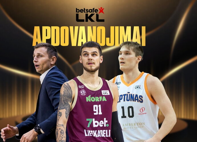 LKL apdovanojimai (Krepsinis.net nuotr.)