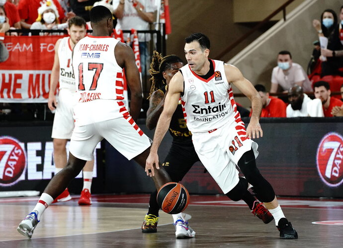K.Sloukas atliko 14 rezultatyvių perdavimų (Scanpix nuotr.)