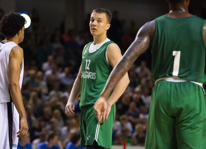 E.Venskus pelnė 17 taškų (www.zalgiris.lt nuotr.)