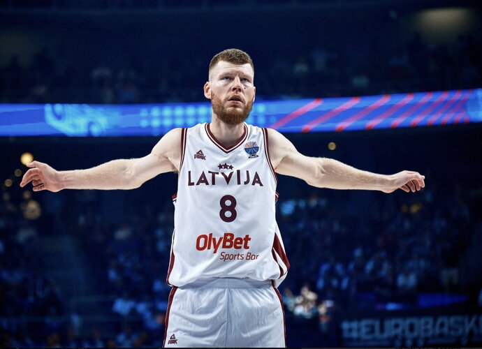 D.Bertanis rinktinėje nebežais (FIBA nuotr.)