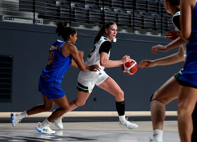 G.Galvanauskaitė surinko dvigubą dublį (FIBA nuotr.)