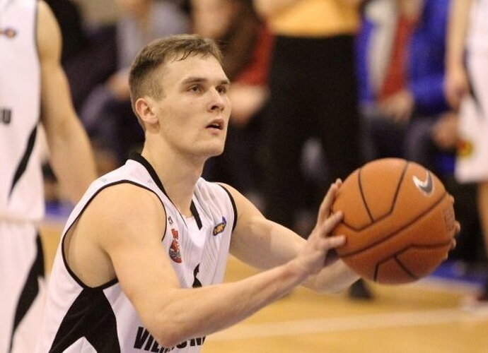 D.Bičkauskis ketvirtfinalio serijoje rinko 20,5 naudingumo balo (NKL/Saulius Čirba nuotr.)
