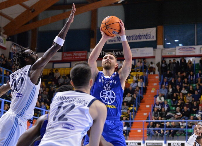 D.Gailius pergalės neatnešė (FIBA Europe nuotr.)
