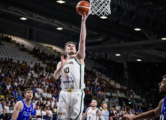 Lietuviai kovėsi Italijoje (FIBA nuotr.)