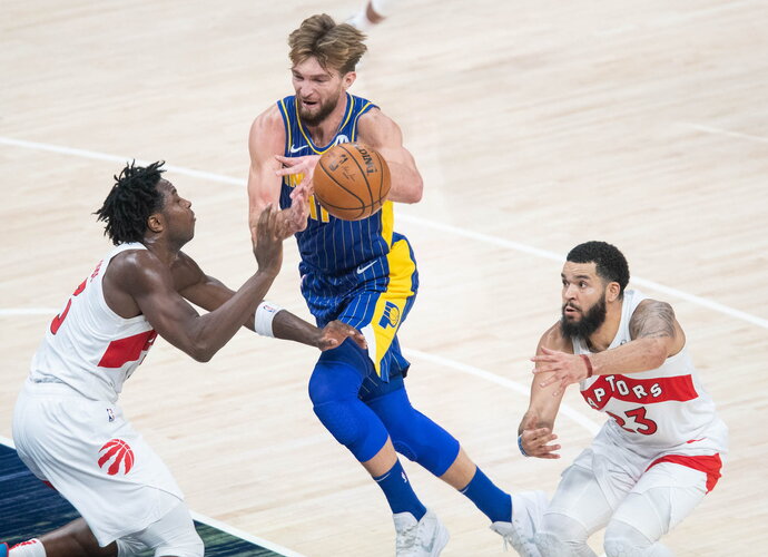 D.Sabonis pataikė tik 1 metimą iš 10 (Scanpix nuotr.)