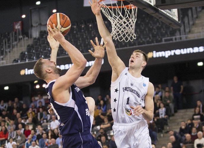 D.Tarolis dažnai baudė varžovus blokais (FIBA Europe nuotr.)