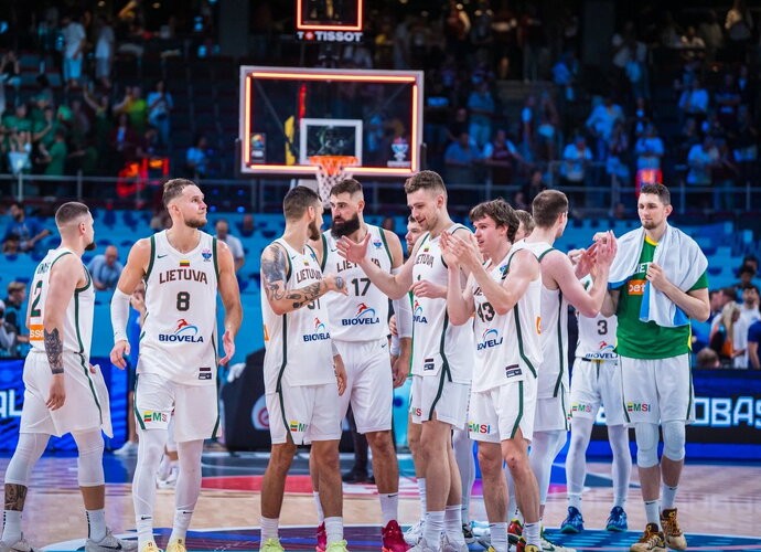 Rinktinės mačus rodys LRT (FIBA nuotr.)