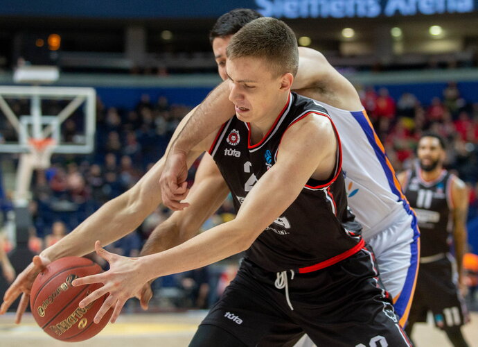 M.Blaževičius žaidė užtikrintai (BNS nuotr.)