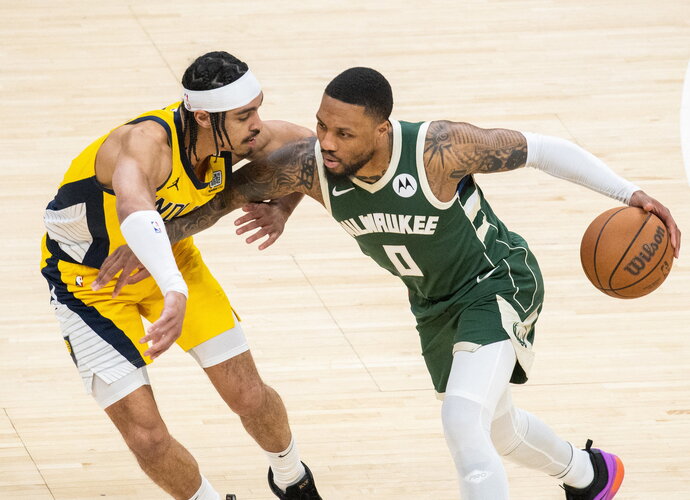 D.Lillardas nepratęsė „Bucks“ sezono (Scanpix nuotr.)