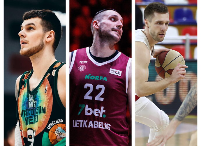 Tarp jaunesnių kolegų įsiterpė „7bet-Lietkabelio“ veteranai (BNS nuotr.)