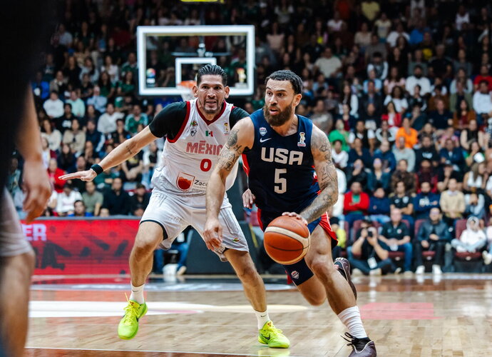 M.Jamesas JAV rinktinėje buvo vienas geriausių (FIBA nuotr.)