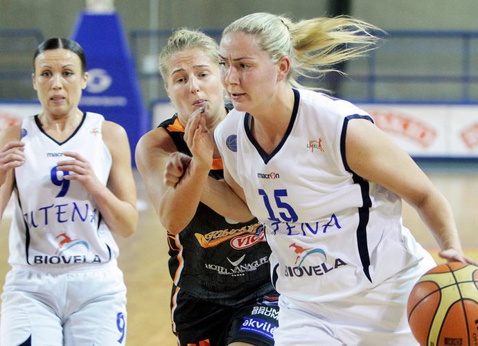 E.Šulčiūtė pelnė 19 taškų (Foto: Augustas Didžgalvis)