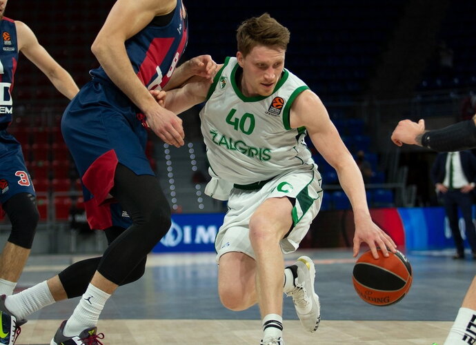 Žalgiriečiai praėjusią savaitę laimėjo kartą iš dviejų galimų (Euroleague.net)