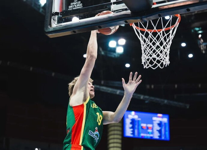 M.Kuzminskas grįžo tarp rinktinės lyderių (FIBA nuotr.)