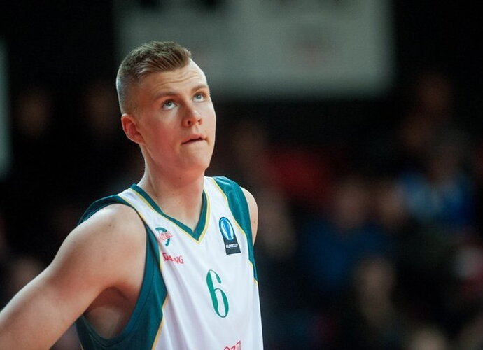 K.Porzingis pateko į geriausių penketuką (Fotodiena.lt nuotr.)