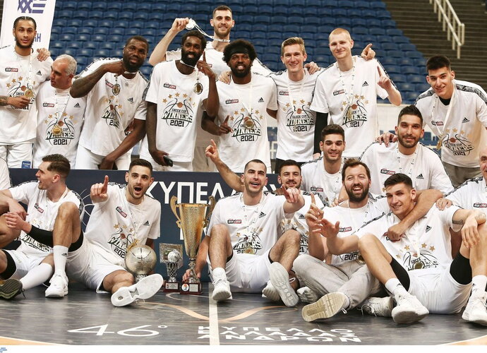 „Panathinaikos“ papildė trofėjų lentyną
