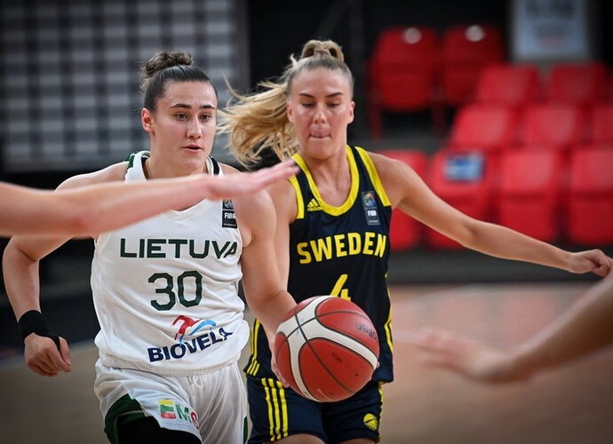 A.Zdanevičiūtė žaidė rezultatyviausiai (FIBA Europe nuotr.)