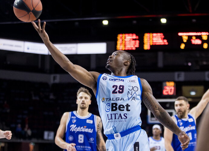 K.McEwenas vedė į pergalę jonaviečius („Betsafe-LKL“ nuotr.)
