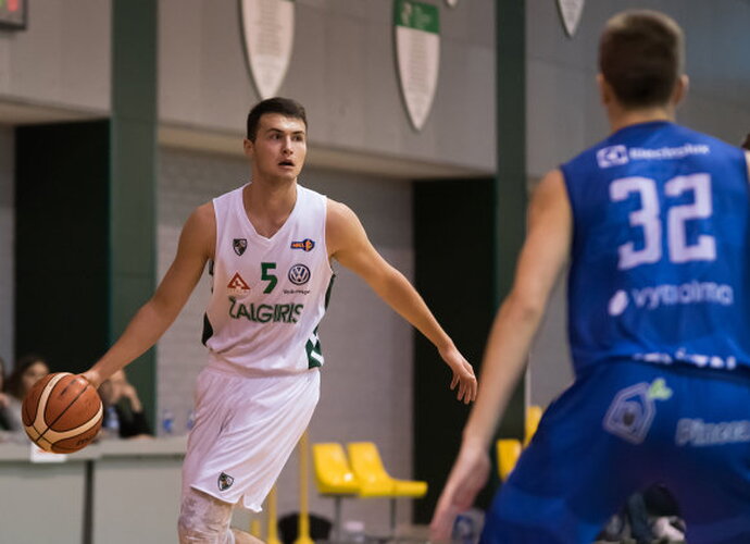 L.Uleckas sužaidė puikias rungtynes (Dainiaus Lukštos, NKL nuotr)