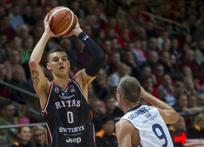 D.Sirvydis bus stebimas NBA klubo skautų (BNS nuotr.)