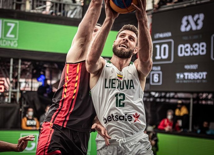 D.Tarvydas ėmėsi lyderio vaidmens (FIBA nuotr.)