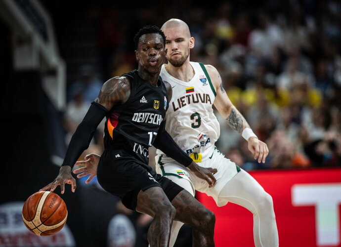 D.Schroderis atskleidė konflikto priežastį (FIBA nuotr.)