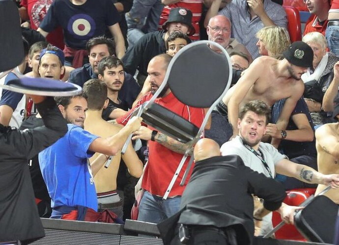 FIBA Čempionų lygos atrankos mače tvarkos suvaldyti nepavyko