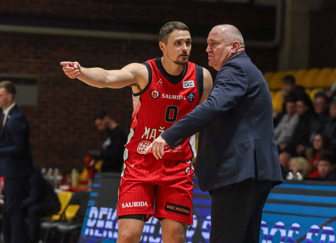 V.Šeškus atsiprašė sirgalių („Betsafe-LKL“ nuotr.)