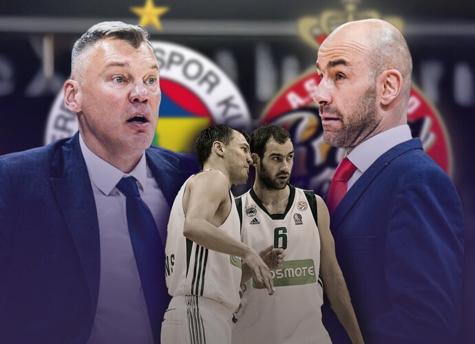 Š.Jasikevičiui finale iššūkį meta bičiulis V.Spanoulis (Krepsinis.net nuotr.)
