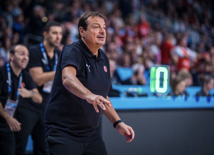 E.Atamanas pasisakė prieš rungtynes  (FIBA nuotr.)
