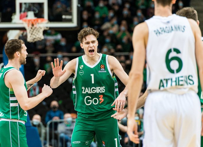 M.Blaževičius sieks pergalės prieš uteniškius (www.zalgiris.lt nuotr.)